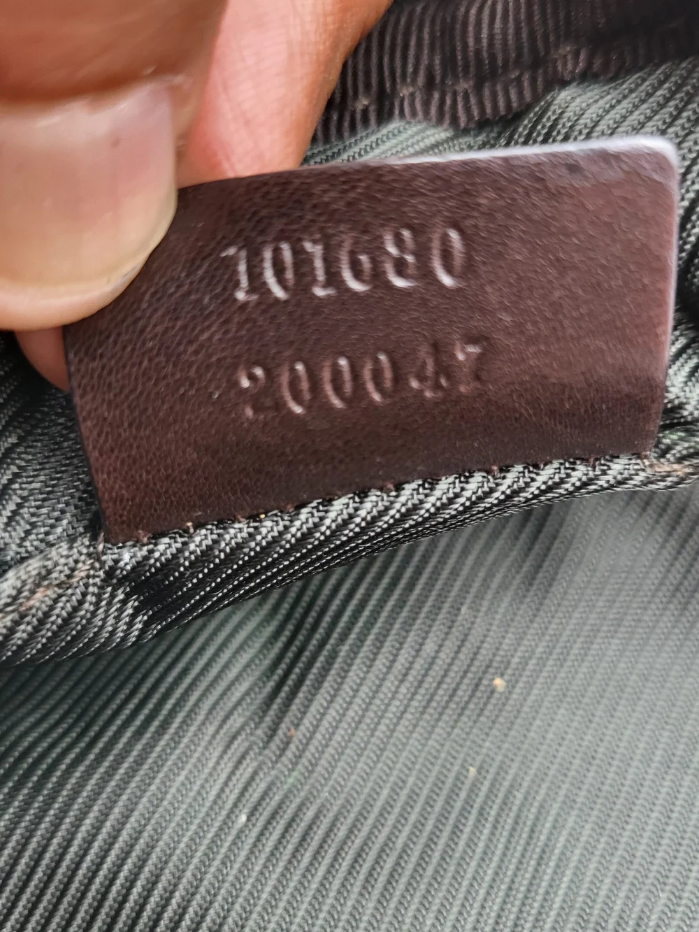 Gucci GG Canvas Monogram Chocolate Crossbody Bag, Authentic...(Unisex)